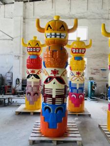 Nuovo Design gigante <span class=keywords><strong>di</strong></span> <span class=keywords><strong>Halloween</strong></span> personalizzato in fibra <span class=keywords><strong>di</strong></span> vetro <span class=keywords><strong>caramelle</strong></span> <span class=keywords><strong>di</strong></span> zucca per interni ed esterni casa ufficio Hotel Club decorazione - Product Image 5