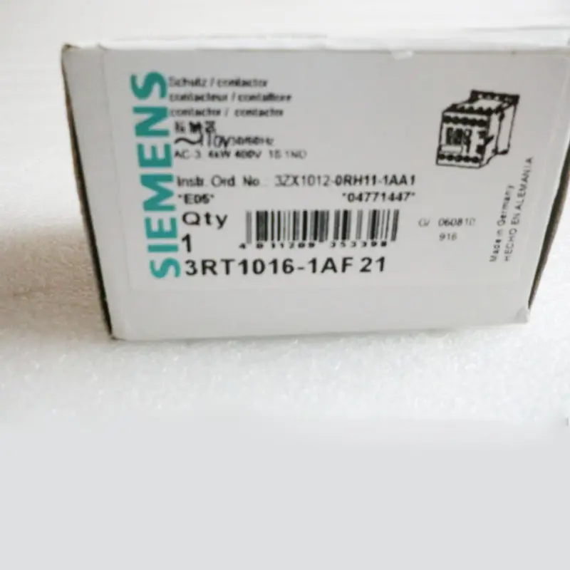 Contactor magnético Siemens 3TB4122-0X 3TB41 22-OX 22E 220V 380V 36V, nuevo en caja