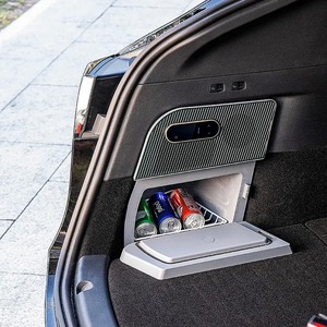 15L congélateur pour Tesla modèle Y congélateur coffre sport Design Camping réfrigérateur <span class=keywords><strong>12V</strong></span> compresser plastique <span class=keywords><strong>12V</strong></span> Volta réfrigérateur - Product Image 3