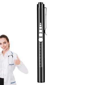 Antorcha de bolígrafo médico tipo C recargable a prueba de agua, luz LED doble, amarillo, blanco, USB, certificado ROSH para control de oído de médico enfermera - Product Image 4