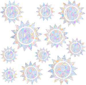 Vinilos Decorativos para Ventanas con Diseño de Flores de Cerezo, Ecológicos, Resistentes a los Rayos UV, Anticolisión, Reutilizables, Resistentes al Agua, para Primavera y Verano - Product Image 6