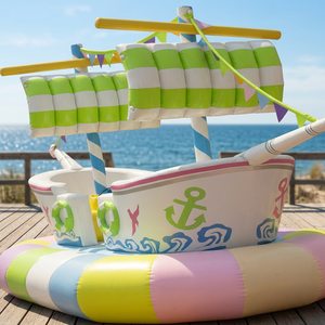 Bateau gonflable, jouet softplay, rockeur électrique - Product Image 3