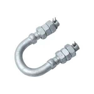 Kẽm tấm U Bolt với NUT