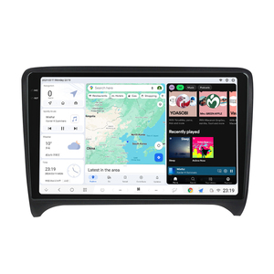 Lecteur multimédia d'autoradio DUDUAUTO pour <span class=keywords><strong>Audi</strong></span> <span class=keywords><strong>TT</strong></span> MK2 8J 2006 - 2014 Carplay 12 + 512G Navigation GPS - Product Image 1