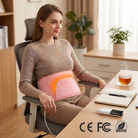 Coussin chauffant multifonctionnel pas cher en gros pour les règles, couverture chauffante, ceinture de thérapie thermique abdominale et lombaire