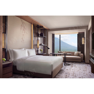 מלון ריהוט חדר שינה מסחרי מציג 5 כוכבים סוויטות עץ מלון מריוט לפרויקט - Product Image 4