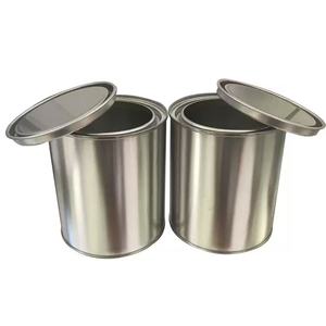 علب معدنية فارغة مستديرة سعة 1000 مل للطلاء مع أغطية من مصنع العلب المعدنية - Product Image 2
