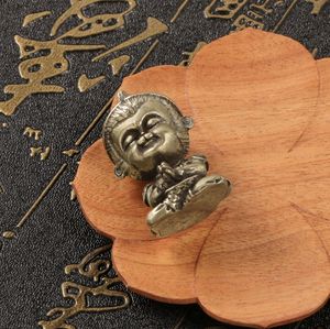 Commercio all'ingrosso antico bronzo creativo scimmia artigianato tavolo da tè ornamenti da ufficio - Product Image 4