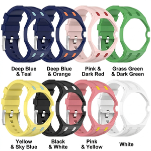 Nuevo conjunto de funda protectora de silicona de lujo, totalmente protectora, compatible con la serie Swatch Royal Pop, suave, transpirable, multicolor - Product Image 6