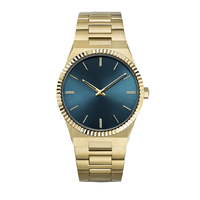 Fabricant de montre-bracelet de luxe étanche pour homme avec logo personnalisé de marque distributeur OEM personnalisable à bas quantité minimale de commande