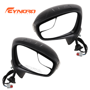 Rétroviseur de porte arrière EYNORA pour <span class=keywords><strong>Ford</strong></span> <span class=keywords><strong>Fiesta</strong></span> 2009 <span class=keywords><strong>2010</strong></span> 2011 2012 2013 2014 2015 2016 2017 Version américaine Rétroviseur latéral - Product Image 2