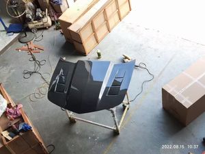 Capots de moteur de voiture en Fiber de carbone <span class=keywords><strong>SS</strong></span> pour <span class=keywords><strong>Chevrolet</strong></span> <span class=keywords><strong>Camaro</strong></span> 2010-2015 Capot <span class=keywords><strong>Camaro</strong></span> ZL1 amélioré - Product Image 4