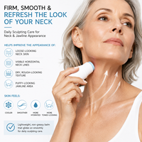 Crème raffermissante et hydratante pour le cou et le contour du visage, effet liftant instantané, anti-rides, au peptide rafraîchissant
