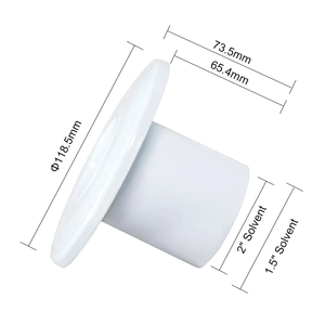 ASTROLPOOL Conector de pared blanco para piscina, ABS+UV, <span class=keywords><strong>tipo</strong></span> inserción directa, retorno de agua <span class=keywords><strong>tipo</strong></span> ojo de pez - Product Image 6