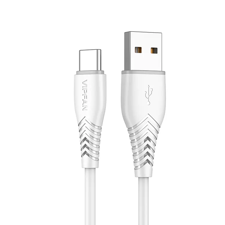 Manufacture Durable 3 A on stocks Mobile Phone 1M PVC Cable type c Fast Charging USB Data Cables for Huawei