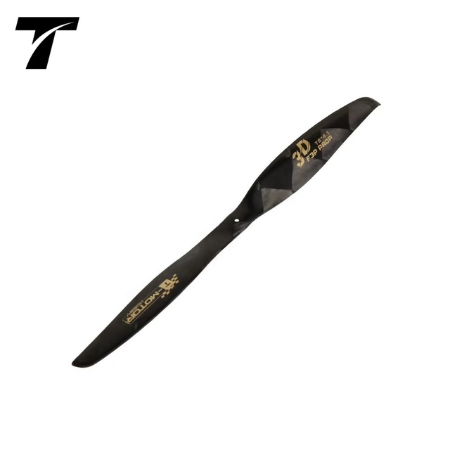 T-HOBBY FS8X4.1 F3P 3D Carbon Fiber Indoor Fixed Wing Model Propeller for RC Helicopter Radio Control Hobby