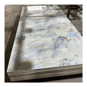 Factory Direct Sale Marble Style Pvc Sheet Uv Marble Sheet Marble Pvc Sheet