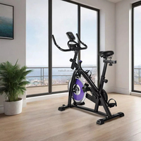 Vélo de spinning d'intérieur en acier 24 kg, prix promotionnel, idéal pour la maison – Meilleure vente
