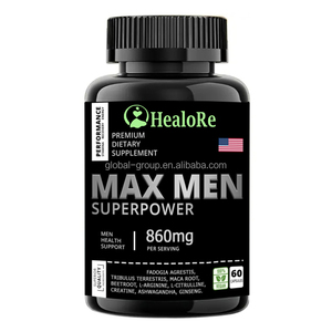 La mejor calidad OEM personalizado <span class=keywords><strong>Tribulus</strong></span> <span class=keywords><strong>terrestris</strong></span> Premium extracto fuerza ginseng Maca mezclado <span class=keywords><strong>Tribulus</strong></span> <span class=keywords><strong>terrestris</strong></span> cápsulas - Product Image 3