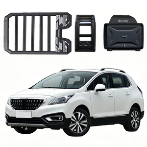 Panier <span class=keywords><strong>de</strong></span> <span class=keywords><strong>toit</strong></span> en alliage d'aluminium pour bagages, échelle latérale et boîte latérale pour <span class=keywords><strong>Peugeot</strong></span> 3008/5008 2017-2026 - Product Image 1