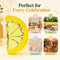 Piñata mexicaine faite à la main en forme originale pour fêtes d'anniversaire et célébrations de fiesta, petite piñata remplie pour bonbons et confettis, idéale comme cadeau de fête