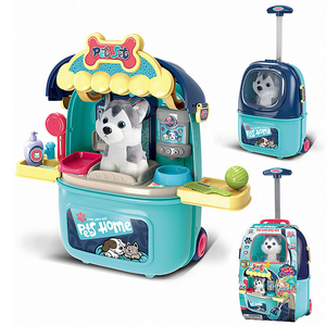 <span class=keywords><strong>Jouet</strong></span> d'imitation <span class=keywords><strong>pour</strong></span> animaux de compagnie : valise de transport <span class=keywords><strong>pour</strong></span> <span class=keywords><strong>chien</strong></span> et chat, avec accessoires d'alimentation et de soins <span class=keywords><strong>pour</strong></span> l'éducation et le jeu - Product Image 1