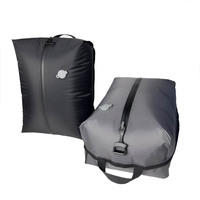 Sacs de voyage sous vide pliables, rectangulaires, modernes et luxueux, en nylon 70D réutilisable, imperméables et écologiques pour vêtements