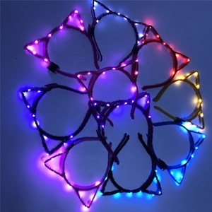 Hair accessories party Concert birthday wedding supplies light flashing LED headband - Product Image 1