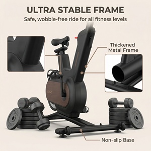 Spin Bike di Nuovo Design Più Venduta Cyclette per Uso Domestico <span class=keywords><strong>con</strong></span> Volano da 10 kg per Allenamento Cardio Professionale Sportivo - Product Image 5
