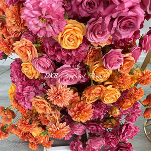 Custom <b>Wedding</b> Arch <b>Artificial</b> background <b>flowers</b> <b>for</b> events Hall Layout <b>Wedding</b> Arch Backdrop - Product Image 5