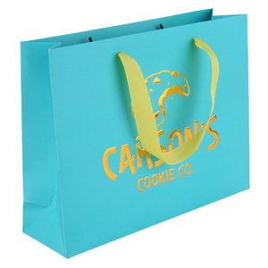 Quà tặng Túi giấy tùy chỉnh, mua sắm tái chế nhỏ, vận chuyển tái sử dụng, bán lẻ thực phẩm sang trọng, chế biến kinh doanh, với Y - Product Image 3