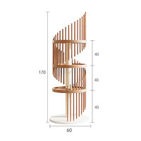 Promotion : Arbre à chat moderne de luxe, maisonnette confortable, griffoirs, structure d'escalade, mobilier-lit pour chat en bois massif et sisal