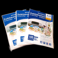 Vente en gros de papiers de sublimation par transfert de chaleur A3 + A4 sous imprimés papier de sublimation blanc de haute qualité papier de transfert A4 à séchage rapide