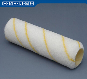 Tipo americano de pared decorativo blanco amarillo de pintura de poliéster de cubierta de manga - Product Image 1