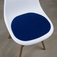 Coussin de siège rond en feutre personnalisé pour chaise, coussin pour bureau, maison, salle à manger, cuisine