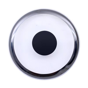 10/12/13/14/16/18/20/22 Inch Drum Skin Transparent Tape with Mute Ring and Reinforced Black Point Drum <strong>Head</strong> - Product Image 2