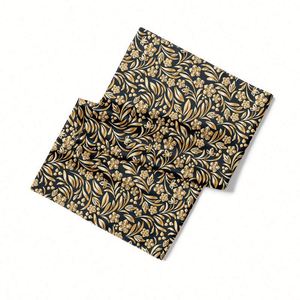 Custom Silk Scarf for Women Luxury Soft Lightweight Elegant Floral Print Fashion Accessory Gift <b>Wrap</b> for Ladies Spring Summer - Product Image 5