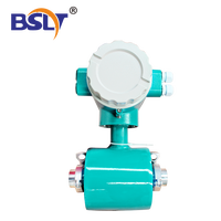Medidor de Flujo Electromagnético Higiénico de Grado Alimenticio Sanitario SS304 +/-0.2% para Agua, Bebidas y Productos Farmacéuticos DN10-DN200