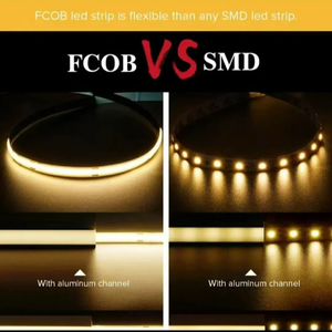 Thông minh COB LED Strip 24V ánh sáng CCT có thể điều chỉnh RGB/<span class=keywords><strong>RGBW</strong></span>/rgbcw/rgbic ws2811 100m 12V/5V 3000k4000k - Product Image 4