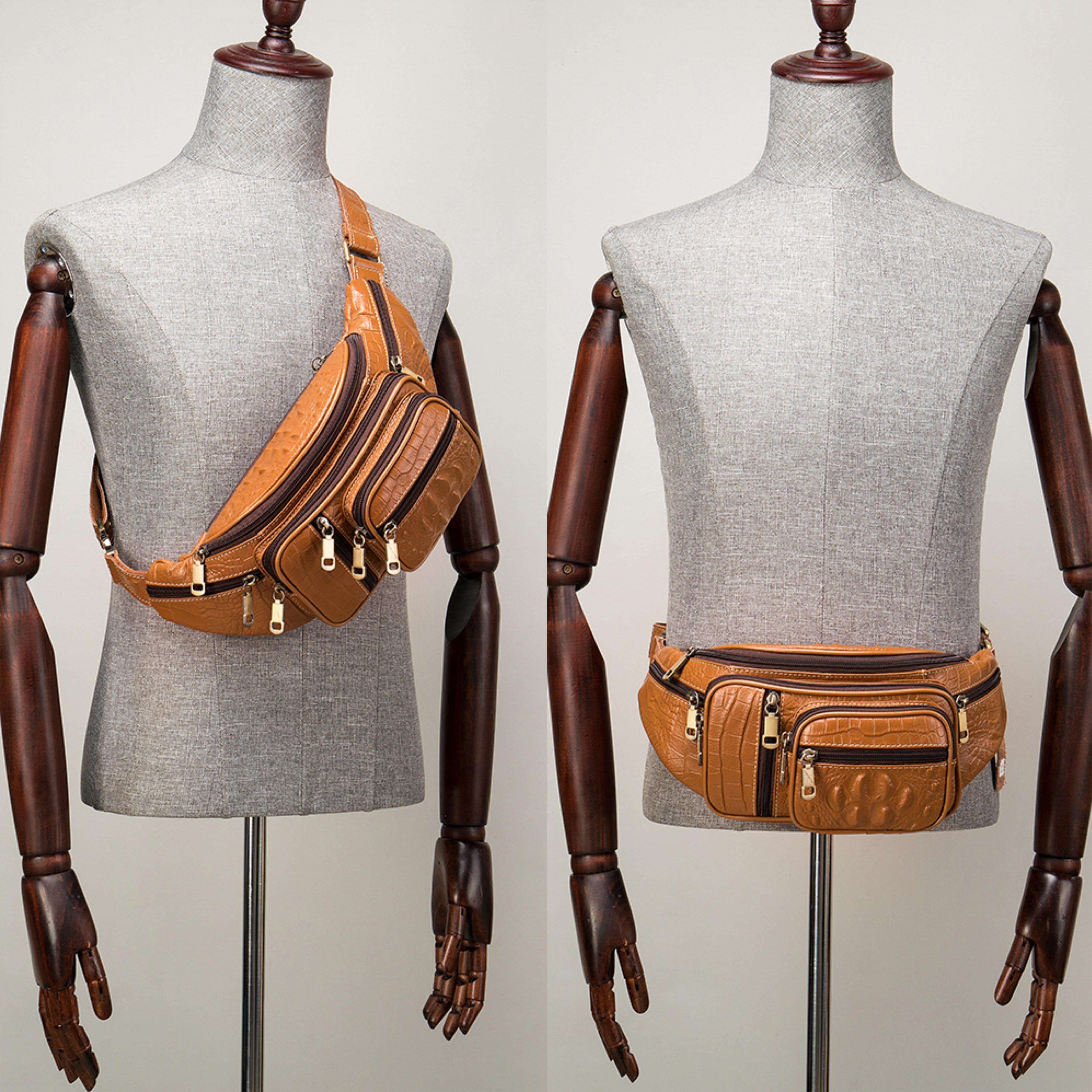 Borsello Uomo Borsello Da Cintura In Pelle Pochette Pelle Marsupio