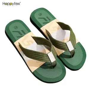 Vendita calda moda estate Outdoor Open Toe sandali antiscivolo Quick Dry comode pantofole Comfort infradito da uomo per spiaggia/piscina