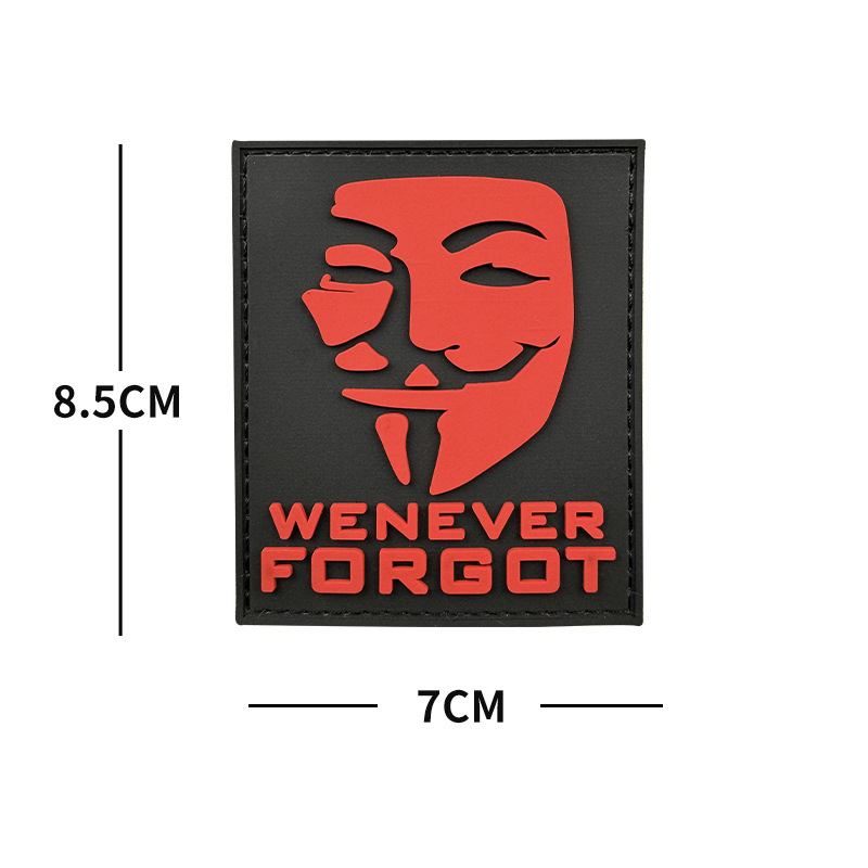 Hombre enmascarado (rojo sobre negro)-G3-4-7