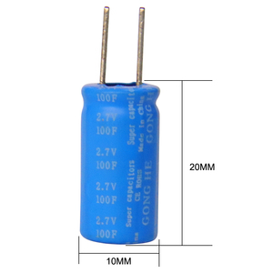 Sản xuất tại Trung Quốc Loại mới mật độ năng lượng cao siêu mini tụ 2. 7v100f giá tốt nhất - Product Image 1