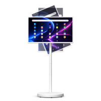 Televisi Pintar Android15 Portabel 27" Layar Sentuh LED TV 60Hz FHD dengan Speaker Terintegrasi untuk Penggunaan Bisnis/Rumah