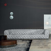 TT OEM & ODM – canapé en cuir blanc de style français américain, moderne et confortable, pour salon, appartement, hôtel