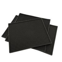 Tapis de bar en silicone PVC personnalisé avec logo, tapis anti-dérapant pour pub, tapis de comptoir, dessous de verre, tapis de barman