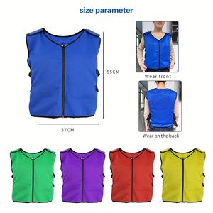 High-quality <b>Ice</b> <b>Pack</b> <b>Bag</b> Summer High Temperature Outdoor Safety Vest Preventing Heat Stroke Reusable Cooling Vest 55x37cm Body - Product Image 6