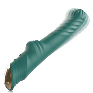 Vibrateur télescopique pour pénis, point G, jouets sexuels pour adultes, stimulateur anal clitoridien, gode, pincement de côté, orgasme, plaisir - Product Image 1