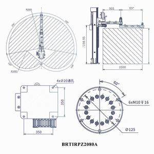 Robot de soudage industriel à quatre axes BORUNTE BRTIRPZ2080A avec prix compétitif, garantie 1 an, composant moteur essentiel - Product Image 3
