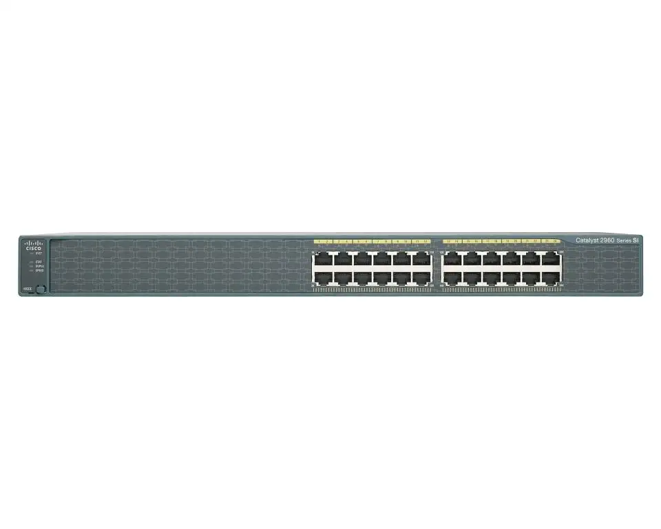 WS-C2960-24-S 2960 Series Layer 2 24 Ethernet 10/100 Ports Network Switch